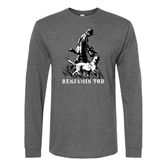 Benjamin Tod - Hunting Dog Long Sleeve Tee - Benjamin Tod & the Lost Dog Street Band