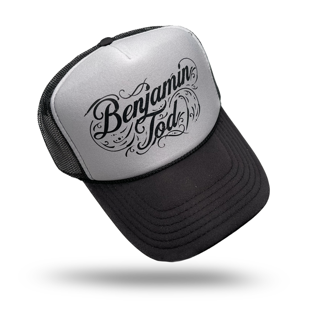 Benjamin Tod Cursive Foam Trucker - Benjamin Tod & the Lost Dog Street Band