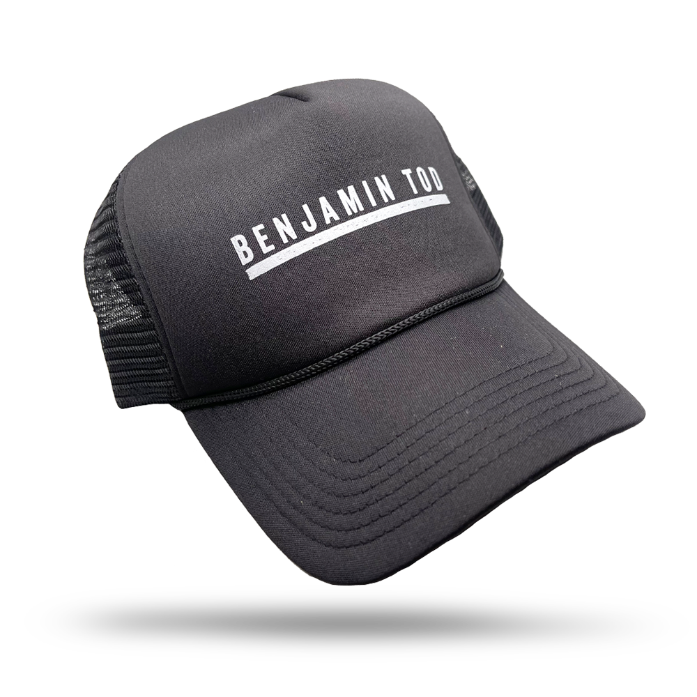 Benjamin Tod Trucker Hat (Printed) - Benjamin Tod & the Lost Dog Street Band