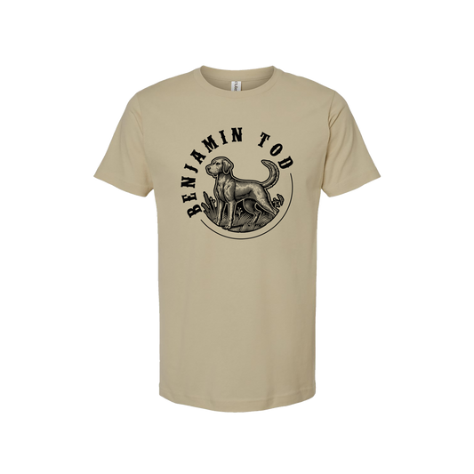 Benjamin Tod Hunting Dog T-Shirt PRE-ORDER - Benjamin Tod & the Lost Dog Street Band
