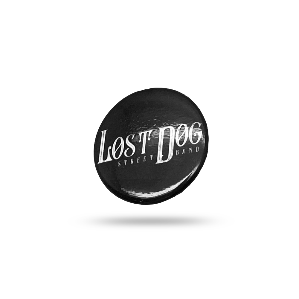 Lost Dog Street Band 1.25" Pin - Benjamin Tod & the Lost Dog Street Band