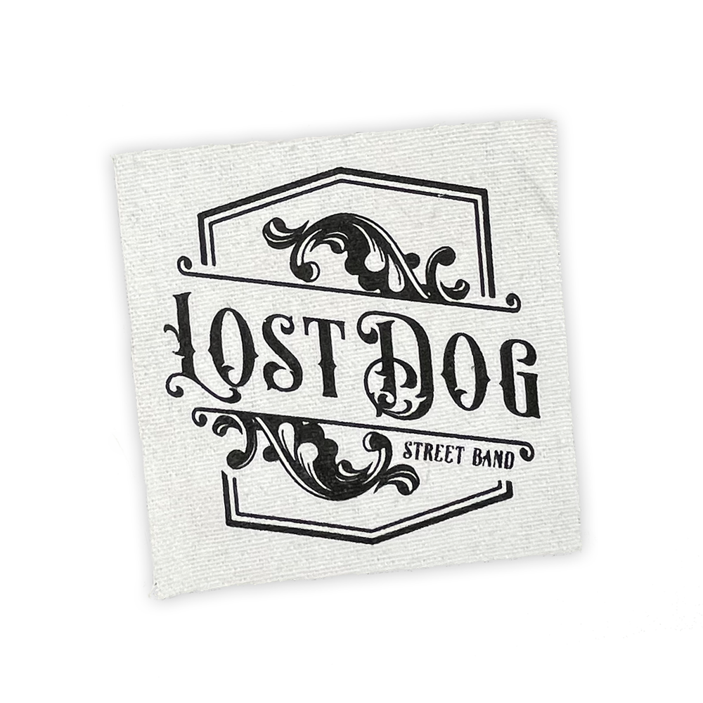Lost Dog Street Band Canvas Patch (Square) - Benjamin Tod & the Lost Dog Street Band