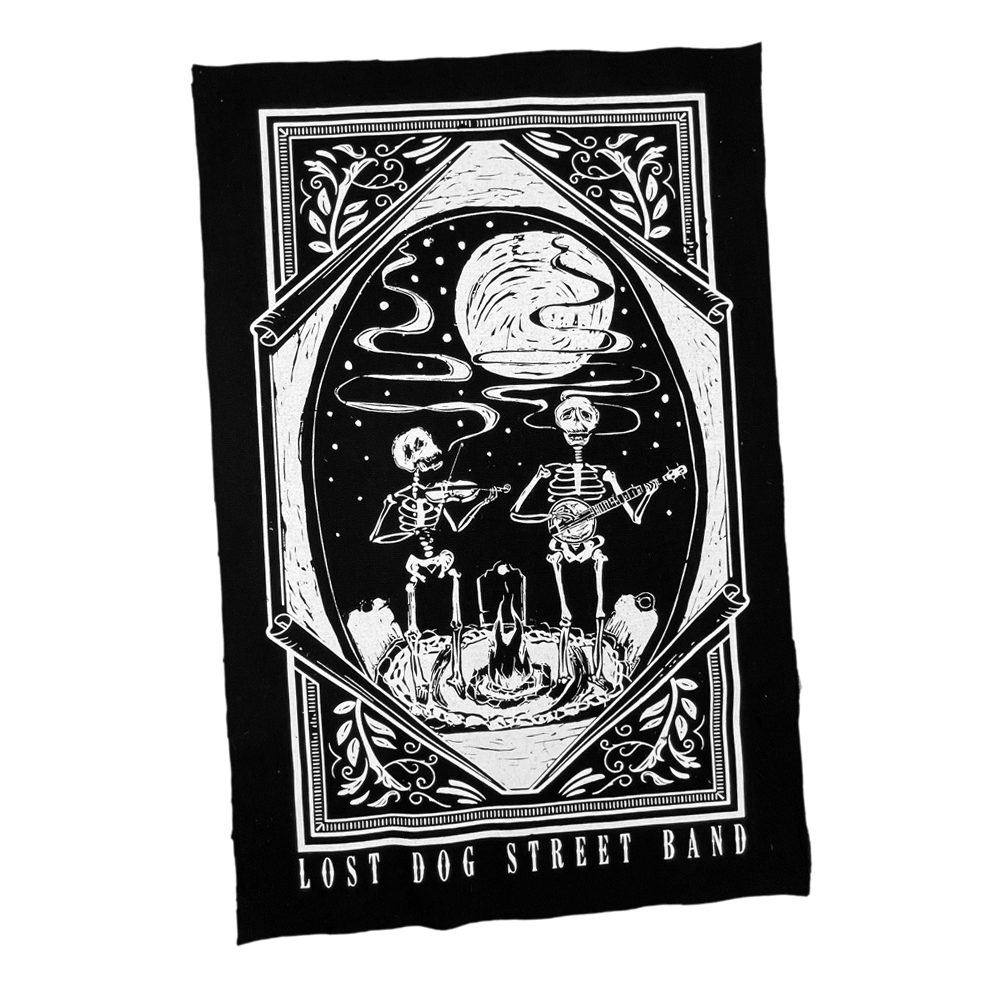 Lost Dog Street Band Canvas Patch (Large) - Benjamin Tod & the Lost Dog Street Band