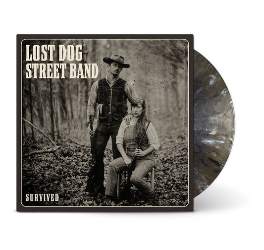 Lost Dog Street Band - Survived (Vinyl LP) (Onyx) (PRE ORDER) (EXCLUSIVE)