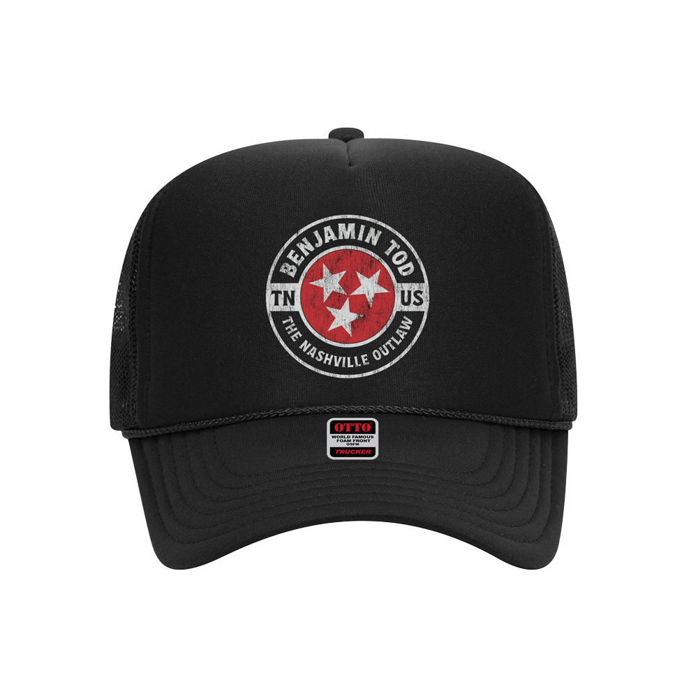 Benjamin Tod - The Nashville Outlaw Foam Trucker Hat (PRE-ORDER)
