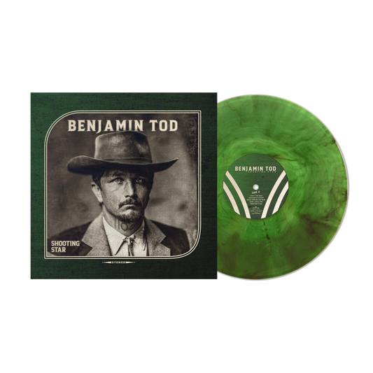 Benjamin Tod - Shooting Star (Vinyl LP) (Green Smoke) PRE-ORDER - Benjamin Tod & the Lost Dog Street Band
