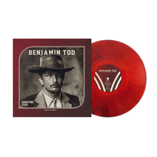Benjamin Tod - Shooting Star (Vinyl LP) (Red Smoke) PRE-ORDER - Benjamin Tod & the Lost Dog Street Band