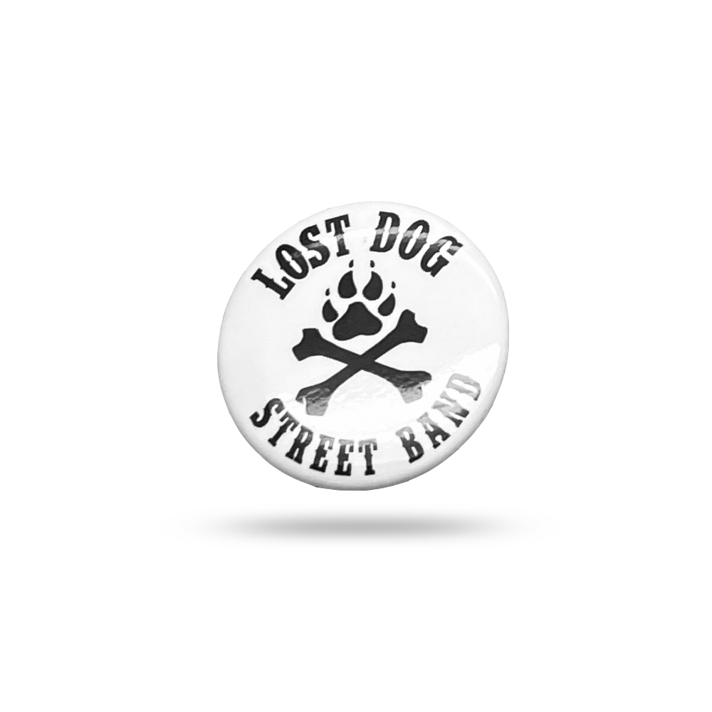 Lost Dog Street Band 1.5" Pin - Benjamin Tod & the Lost Dog Street Band