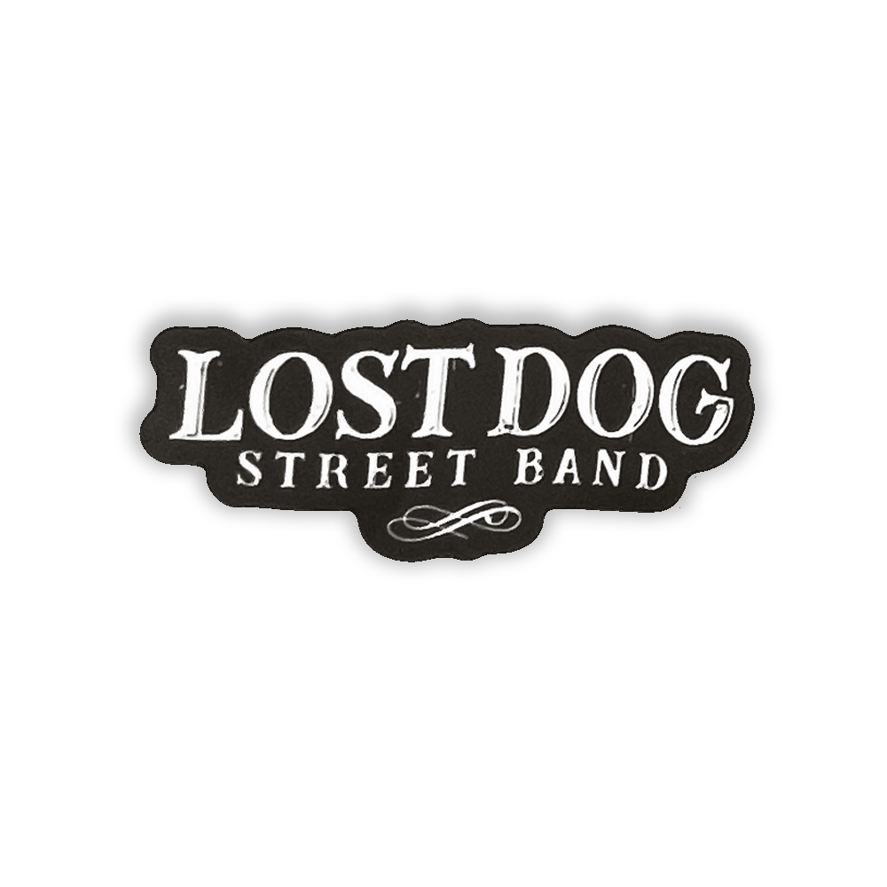 Lost Dog Street Band Sticker (3") - Benjamin Tod & the Lost Dog Street Band