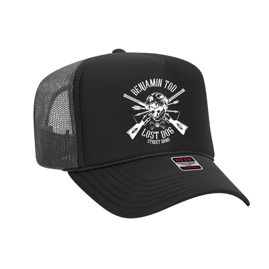 Benjamin Tod & The Lost Dog Street Band Logo Trucker Hat