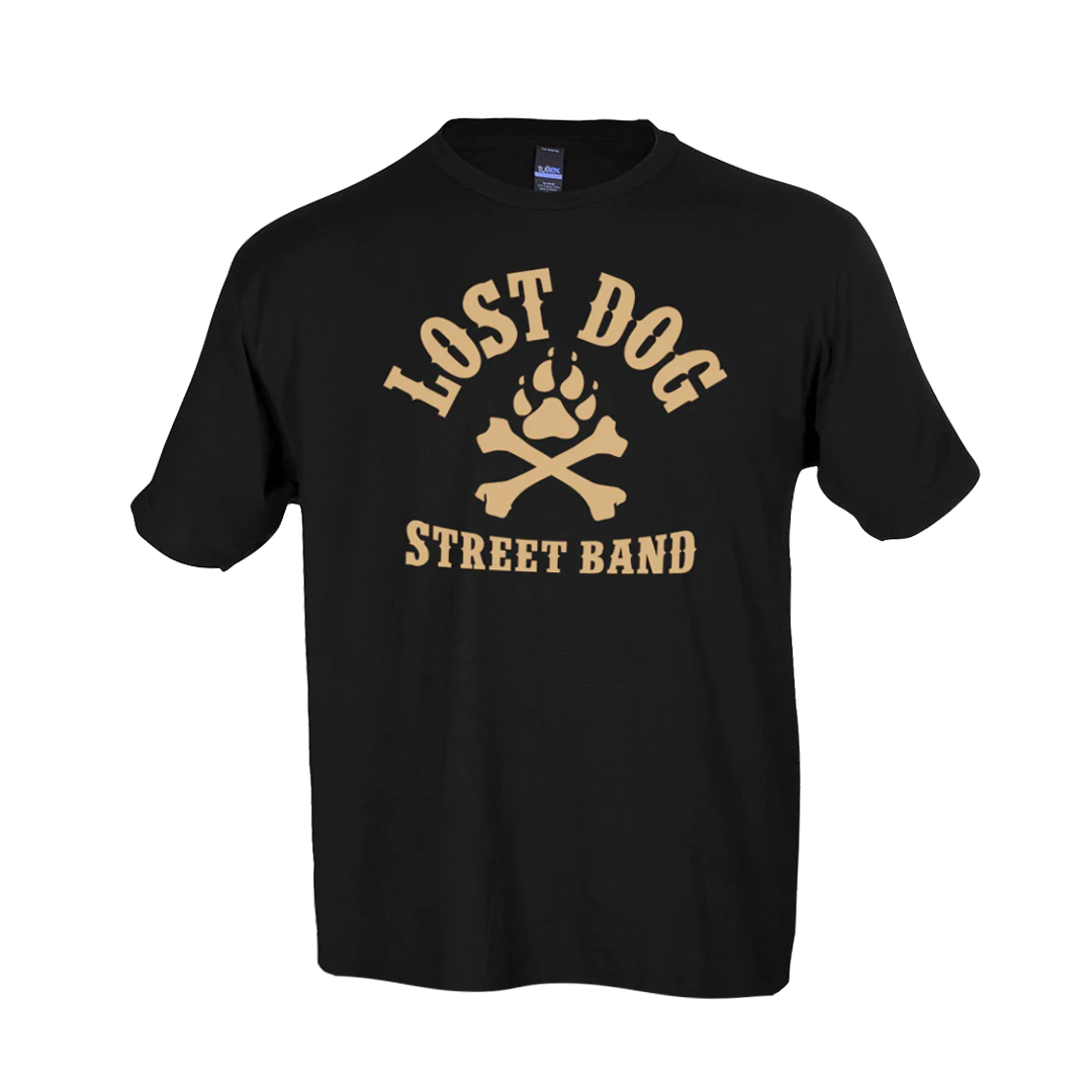 Lost Dog Street Band - Paw x Crossbones Tee - Benjamin Tod & the Lost Dog Street Band