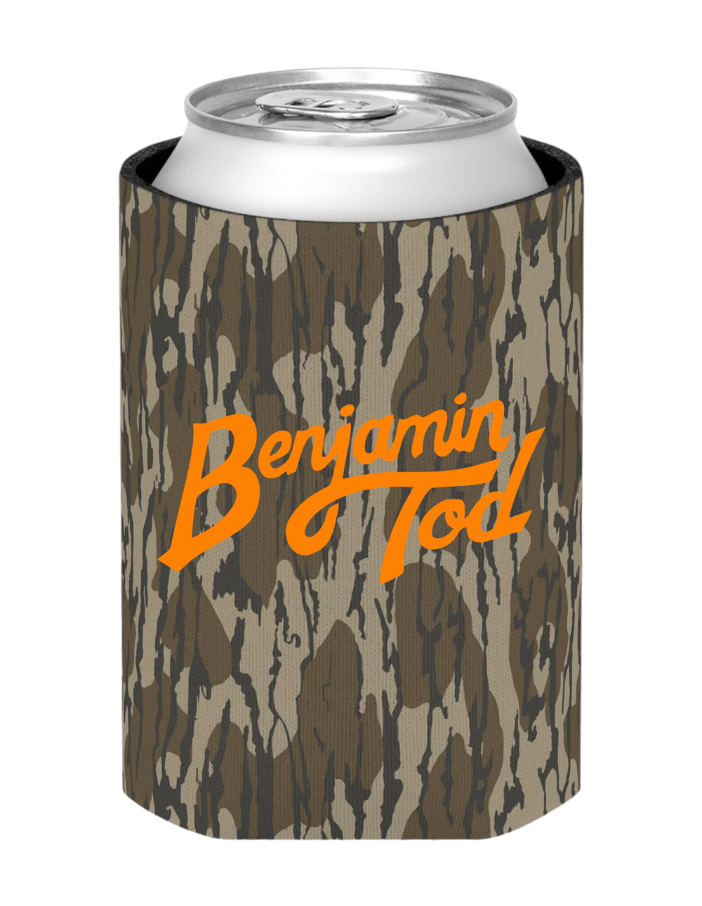 Benjamin Tod - Logo Camo Koozie (PRE-ORDER)