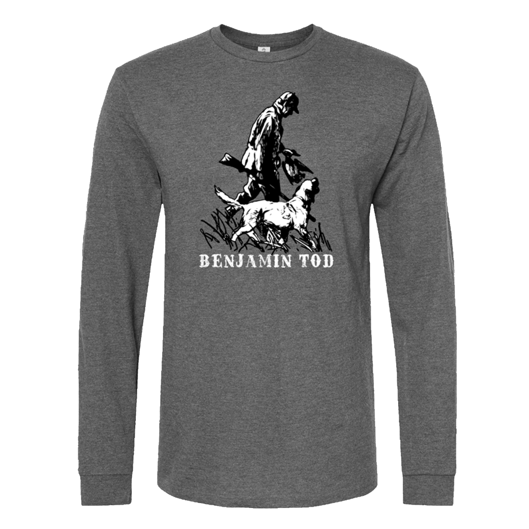 Benjamin Tod - Hunting Dog Long Sleeve Tee - Benjamin Tod & the Lost Dog Street Band