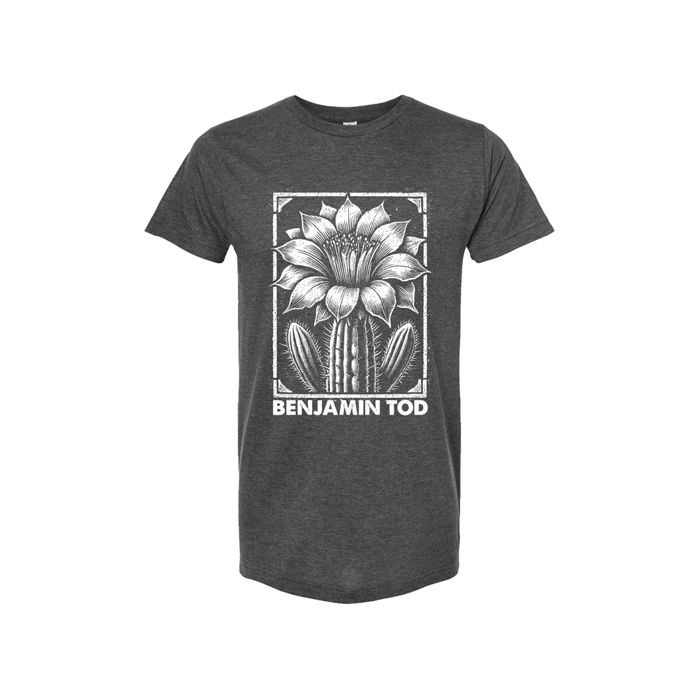 Benjamin Tod Cactus T-Shirt PRE-ORDER - Benjamin Tod & the Lost Dog Street Band