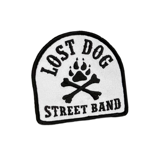 Lost Dog Street Band Bones Patch