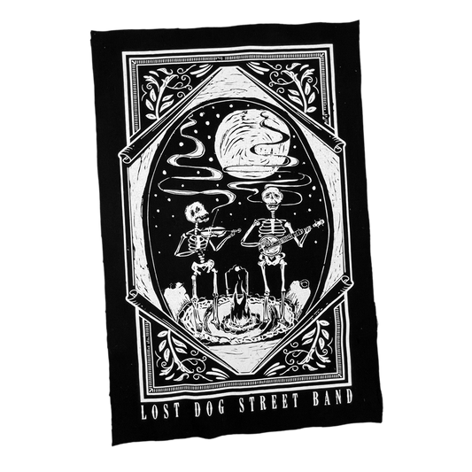 Lost Dog Street Band Canvas Patch (Large) - Benjamin Tod & the Lost Dog Street Band