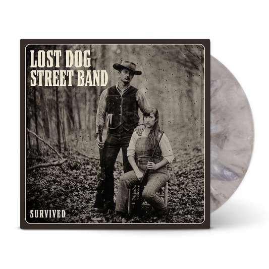Lost Dog Street Band - Survived (Vinyl LP) (Ghost) (PRE ORDER) (EXCLUSIVE)