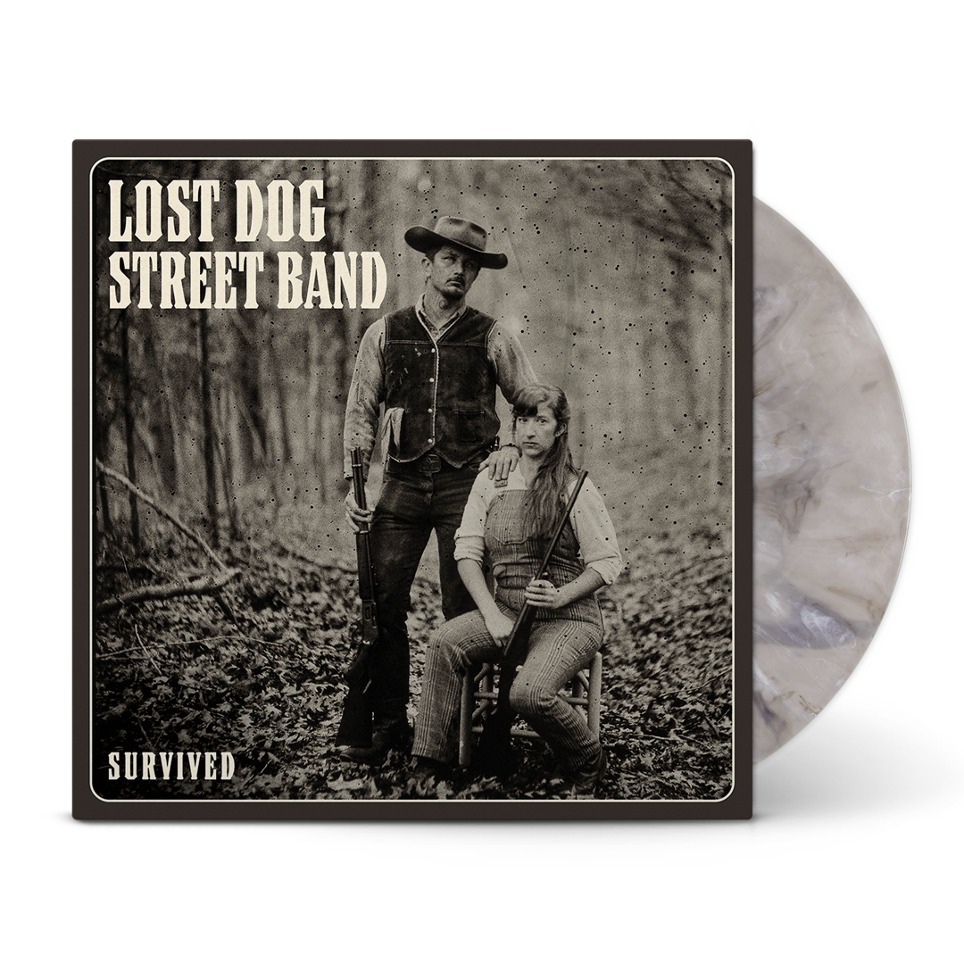 Lost Dog Street Band - Survived (Vinyl LP) (Ghost)(EXCLUSIVE)