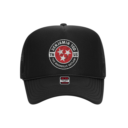 Benjamin Tod - The Nashville Outlaw Foam Trucker Hat (PRE-ORDER)