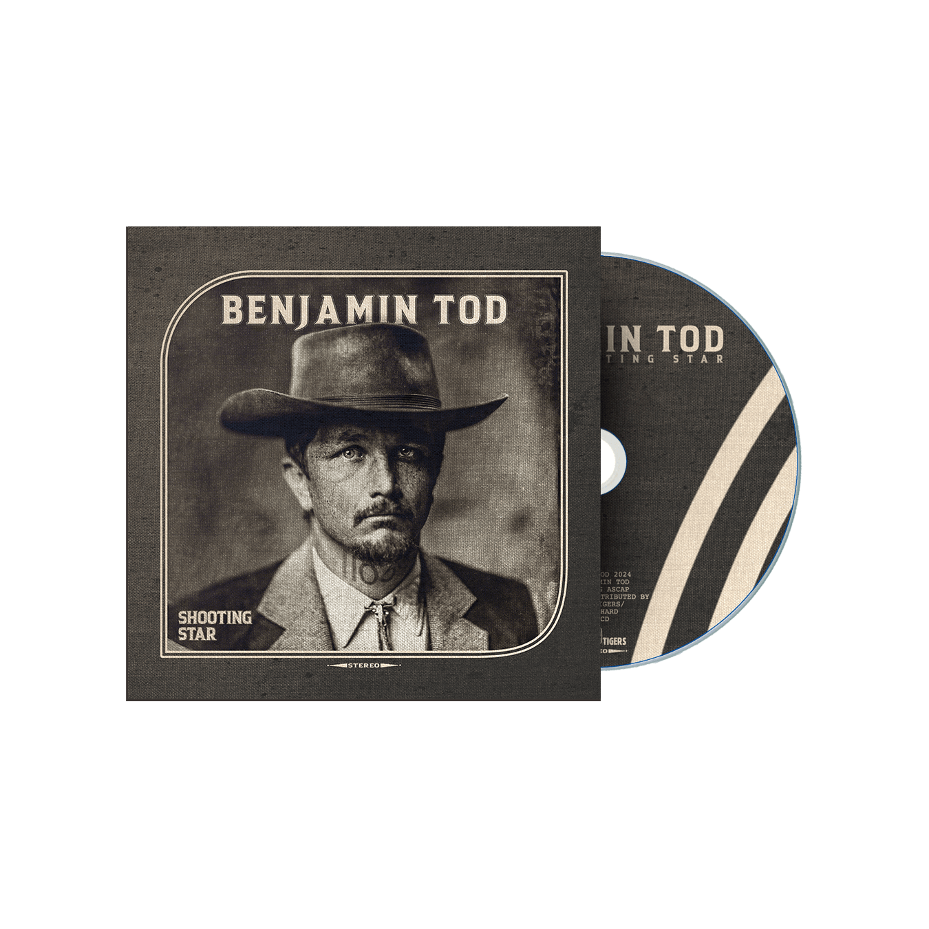 Benjamin Tod - Shooting Star (CD) PRE-ORDER - Benjamin Tod & the Lost Dog Street Band