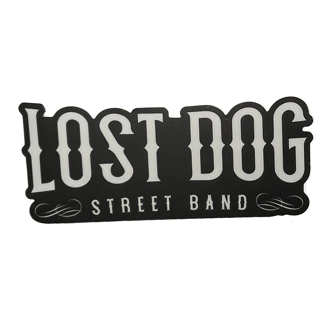 Lost Dog Street Band Logo Sticker (4.5") - Benjamin Tod & the Lost Dog Street Band