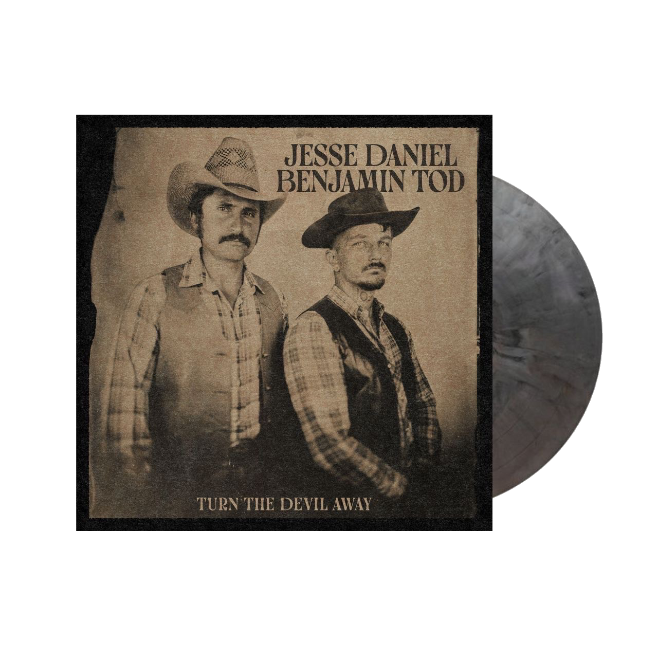 Jesse Daniel & Benjamin Tod - Turn The Devil Away (AUTOGRAPHED Vinyl 7")