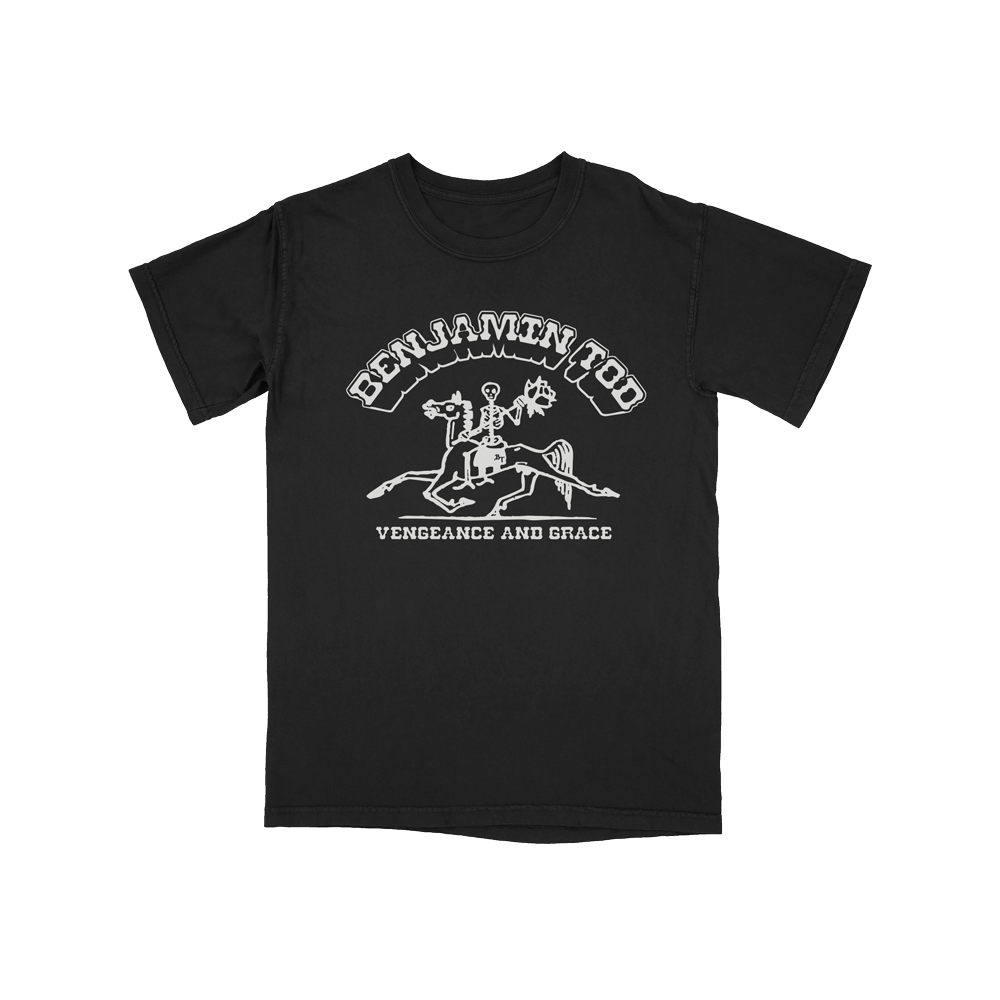 Benjamin Tod – Vengeance and Grace Tee (PRE-ORDER) - Lost Dog Street Band / Benjamin Tod