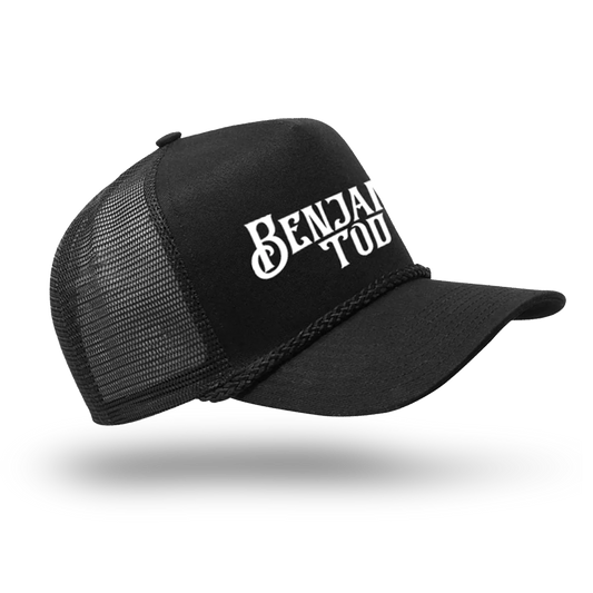 Benjamin Tod Embroidered Trucker Hat