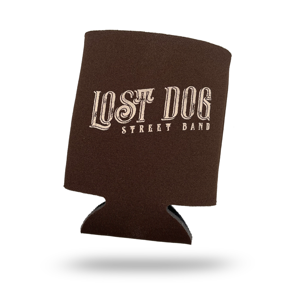 Lost Dog Street Band Koozie (Brown)