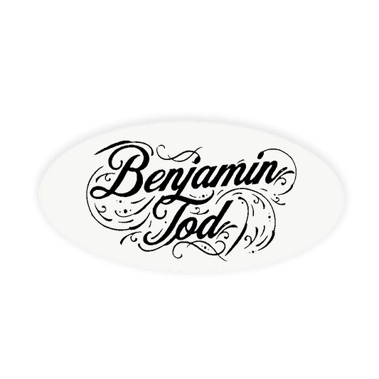 Benjamin Tod Sticker (4")