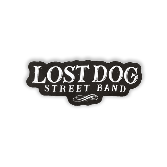 Lost Dog Street Band Sticker (3") - Benjamin Tod & the Lost Dog Street Band