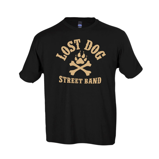 Lost Dog Street Band - Paw x Crossbones Tee - Benjamin Tod & the Lost Dog Street Band