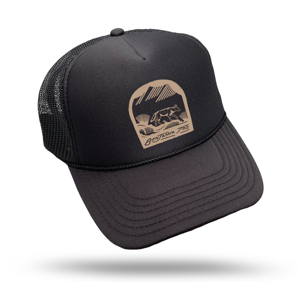 Benjamin Tod Coyote Trucker Hat - Benjamin Tod & the Lost Dog Street Band